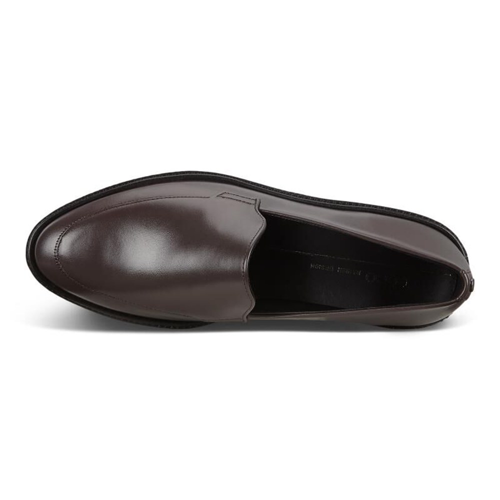 Loafers Mujer - ECCO Incise Tailored - Marrom - UWQ638047